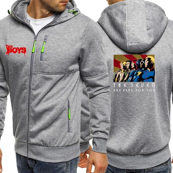 

2019 autumn mens hoodies streetwear the boys long sleeve hip hop jackets zipper casual coat fleece hooded sportswear1, Black;brown