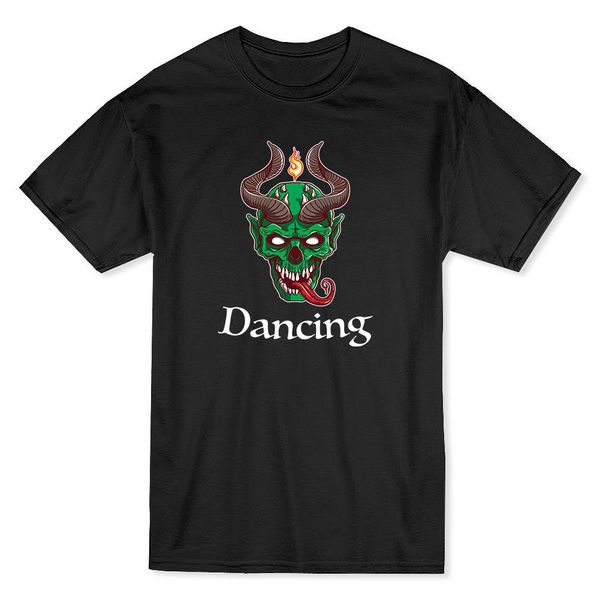 

dancing demon's face men's black t-shirtshort sleeve tee fashion summer tee sport hooded sweatshirt hoodie