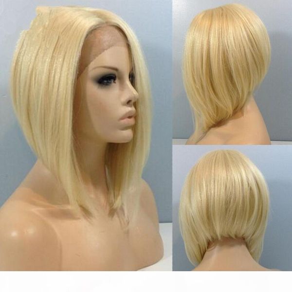 

peruvian virgin human hair 100% wigs pressure of black women weave density 150% # 27 blond hair weaving in full lace wigs human baby hair, Black;brown