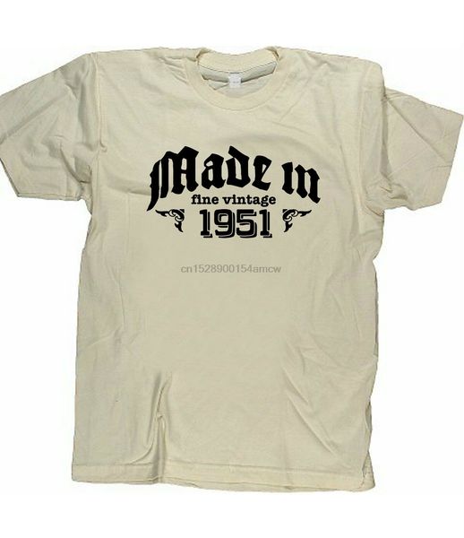 

made in 1951 fine vintage - birthday t-shirt gift funny present born classic fun sport hooded sweatshirt hoodie