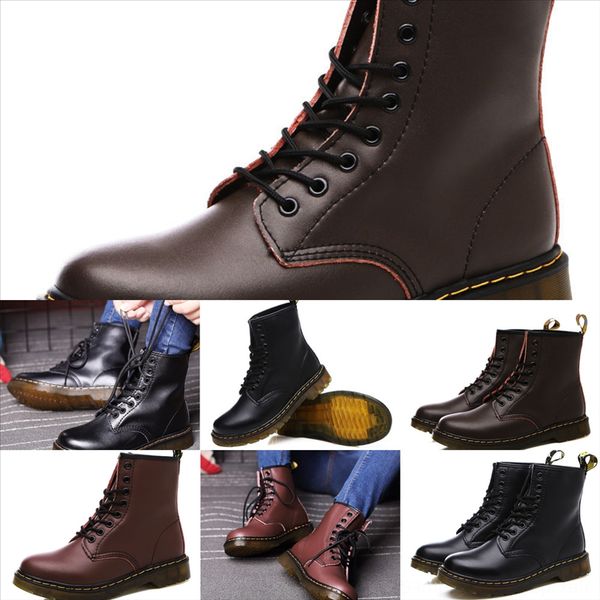 

tf7y8 trek fashion shoes leather shoes men's woman work couple boot safety resistance steel toe work boots safety lightweight, Black