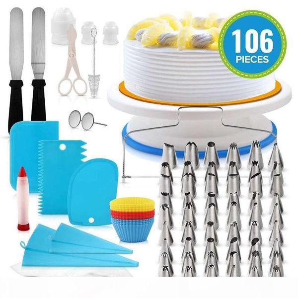 

106 штук торт грампластинки формы торта носик противоскользящих вертушек тп цветок мешок комплект