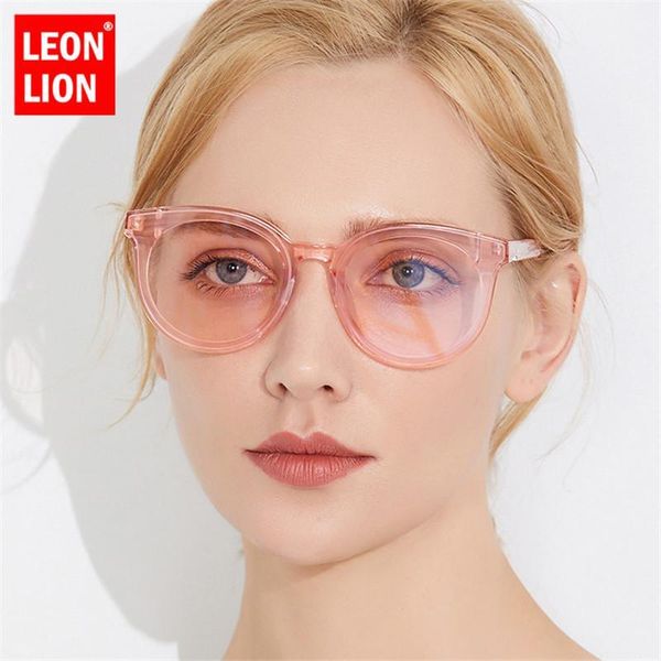 

leonlion 2020 vintage big frame sunglasses women brand designer ocean lens retro sun glasses uv400 feminino1, White;black