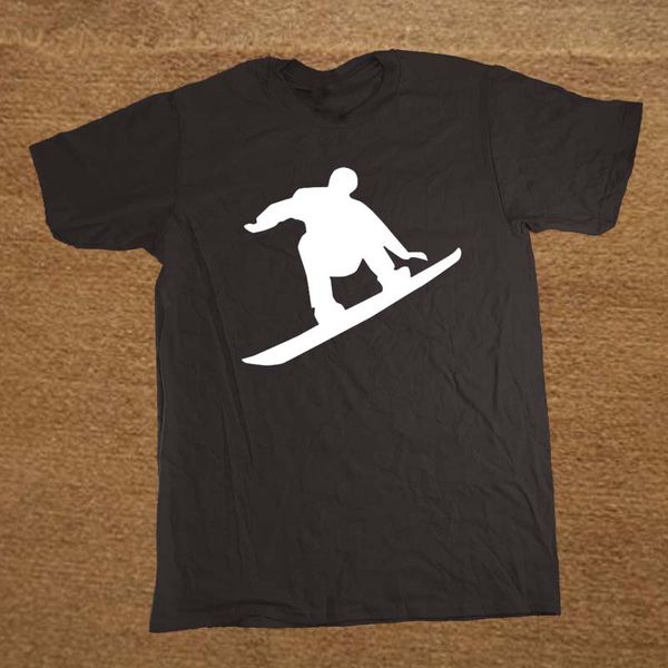 

sport snowboarder jumps christmas gift t shirt funny short sleeve camisetas t-shirt