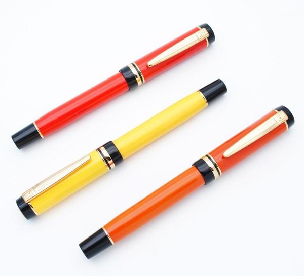 

wing sung 670 acetate resin fountain pen iridium ef/ f/ m nib ink pen original box1