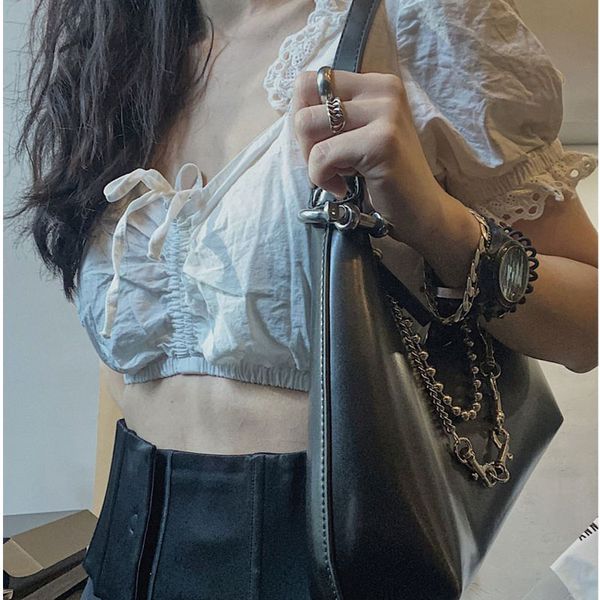 

hbp underarm bag handbag purse retro punk cool girl personality designers fashion charm women bags leather handbags