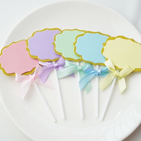 

zuzeu 5 pieces/pack writable baked baking 5 pieces/pack card decorative baked cake cake card baking decorative writable s2pdg