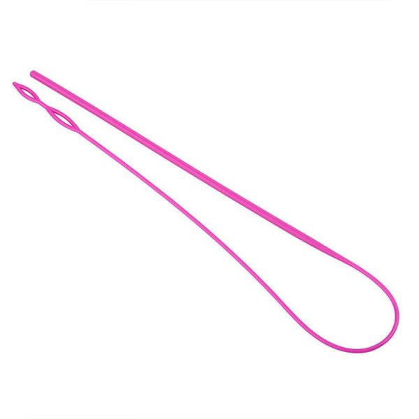 

cited clips wearing rope weaving tool drawsting threader portable 1pc plastic 58cm sewing accessories elastic belt, Black