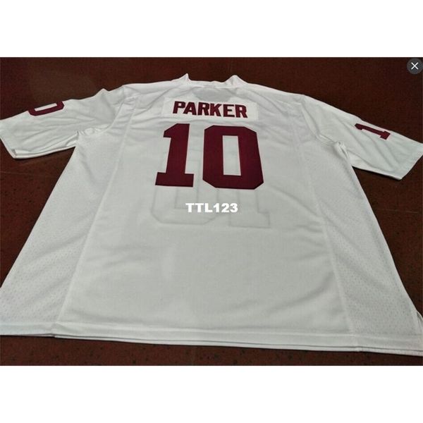 

men #10 steven parker red white oklahoma sooners alumni jersey or custom any name or number jersey, Black