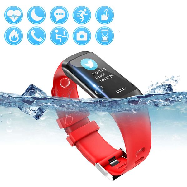 

wristband v20 ip67, intelligent waterproof sports watch, can control heart rate, blood prsure and sleep