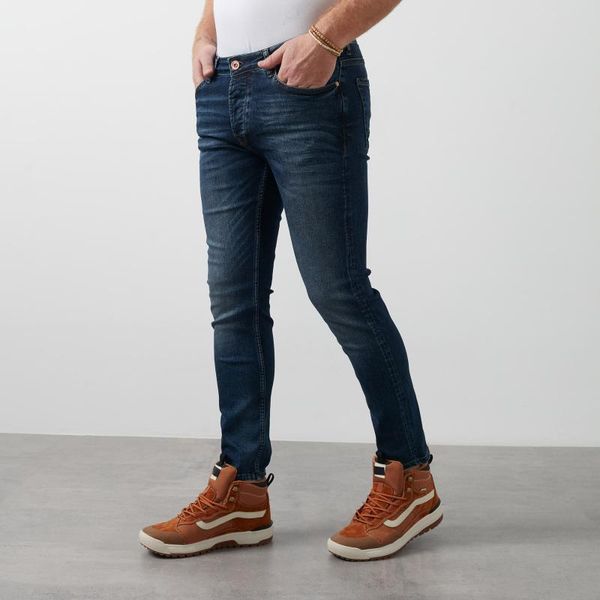 

men's jeans buratti normal waist narrow trotting skinny men 's pants 7290 f139bartez, Blue