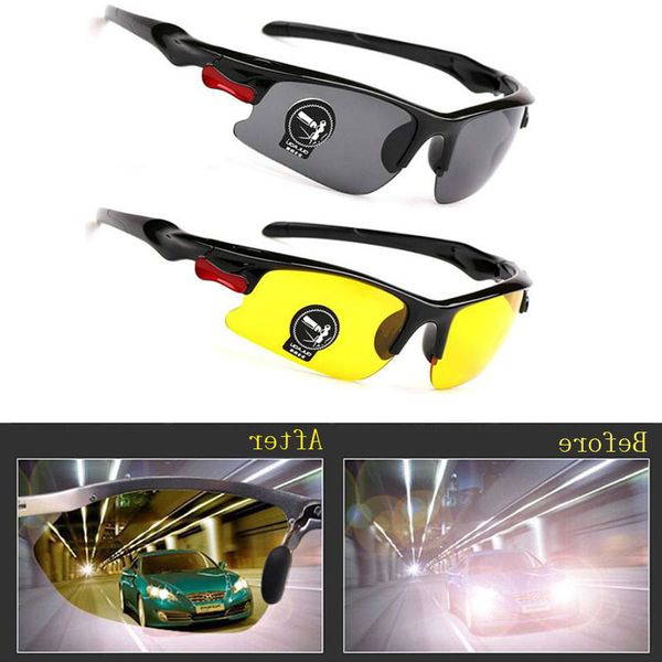 

car vision sunglasses night cycling driving glasses eyewear for outdoor sport windproof glass dropshipping