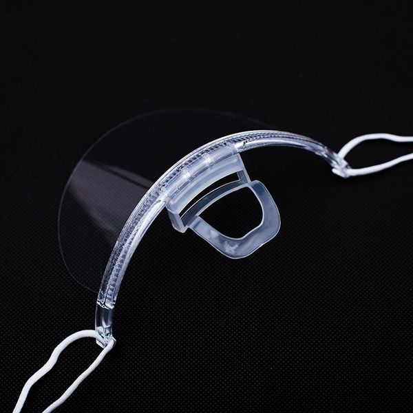 

transparent catering mask fog catering food l plastic chef kitchen restaurant clear mouth masks mascarilla masque wmtkba yyysports, Black