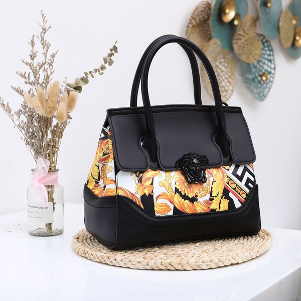 

2020 new printing hand-held messenger women's bag handbag