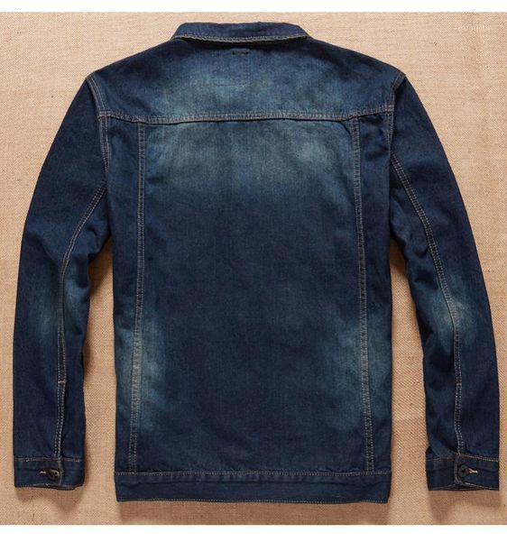 

denim jeans jacket new 2020 spring clothing plus size  - 7xl biggest chest 145cm1, Black;brown