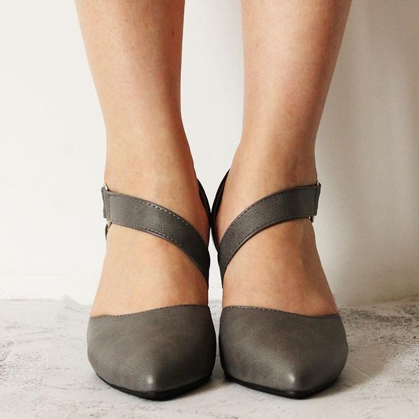 

summer sandalias femeninas high heels pu pointed sandals female summer shoes mujer zapatos mujer pumps 2020, Black