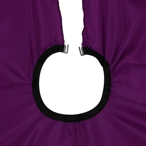 

1pc pro waterproof salon hair cut hairdressing barbers cape gown cloth wmttmt, Silver