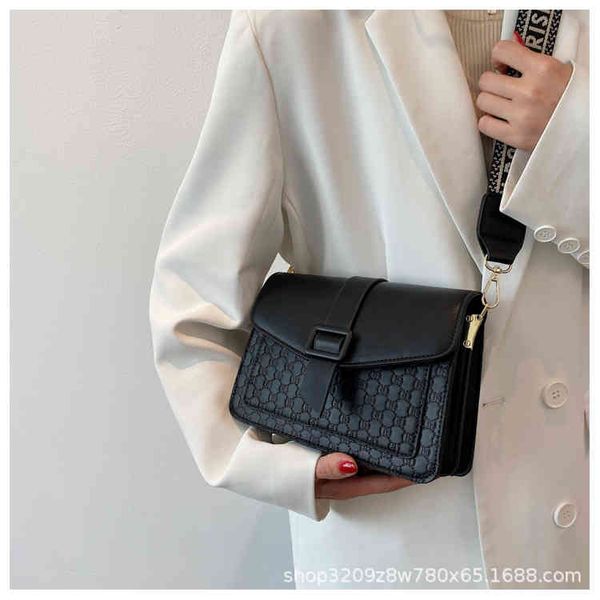 

2022 factory wholesale new bag women simple texture net red broadband single shoulder messenger fashion women's bag