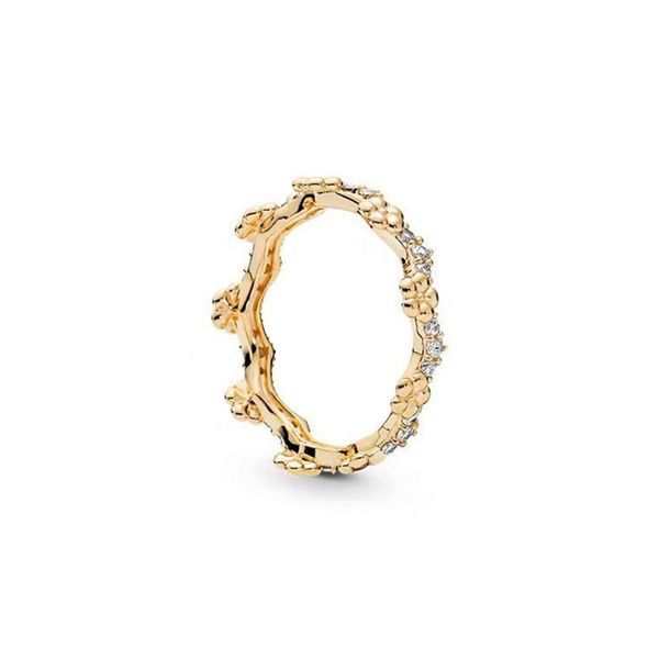 

new 100% 925 sterling silver crown rose gold ring women's fashion personality charm wedding ring beads jewelry ing, Slivery;golden