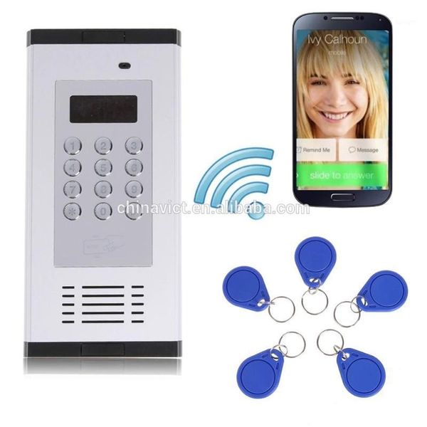 Máquina de vedação de alimentos vácuo GSM 3G 4G Apartamento Intercom Controle de Acesso1