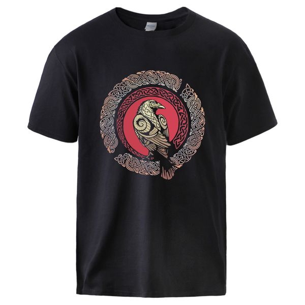 

cool eagle vikings men's new summer spring tshirt male casual sportswear tee cool short sleeve sport hooded sweatshirt hoodie men t shi