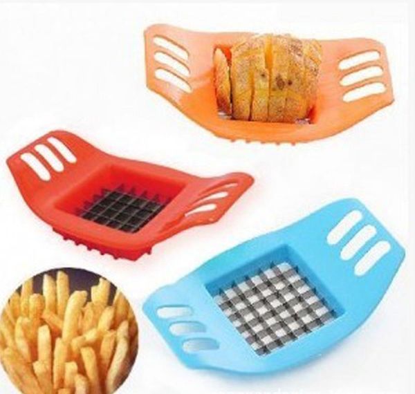 

potato slicer cutter stainless steel vegetable chopper chips making tool potato cutting fries tool kitchen bbyqzk bde_luck