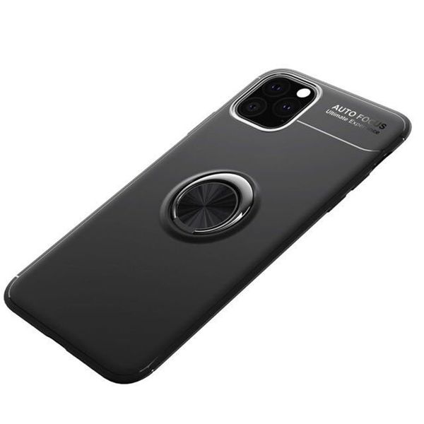 

cell phone cases invisible magnetic bracket cover metal ring buckle anti-fall shell for iphone 13 12 11 pro max xr x 8 7 6s plus