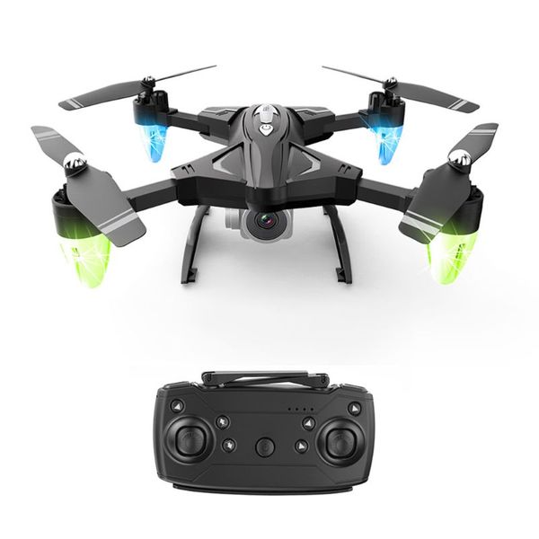 

f69 mini 0.3mp 5mp camera wide angle wifi remote control folding holdable quadcopter high mode fpv drone