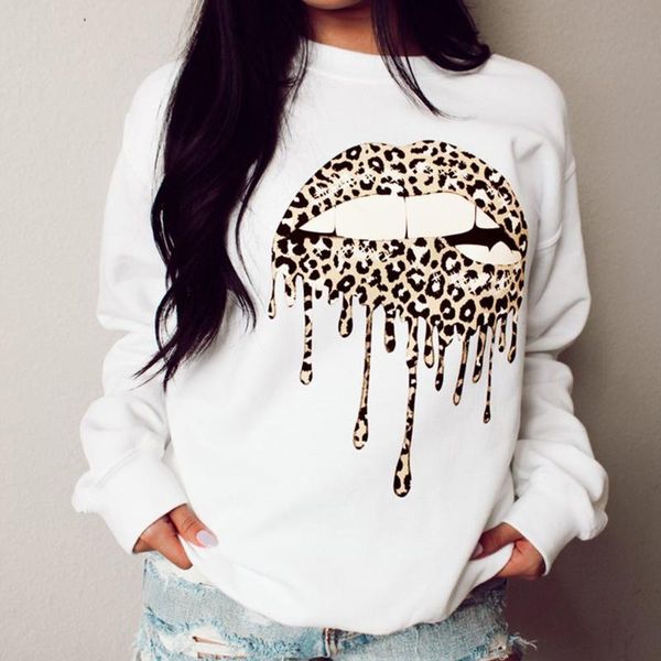 

women's blouses & shirts plus size fashion print blouse shirt loose tee casual autumn winter ladies female women long sleeve blusas pu, White
