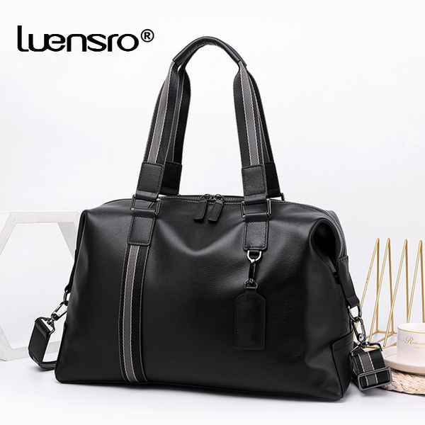 

briefcases large men handbags genuine leather men's crossbody bags bolsa masculina male shoulder travel handbag tote