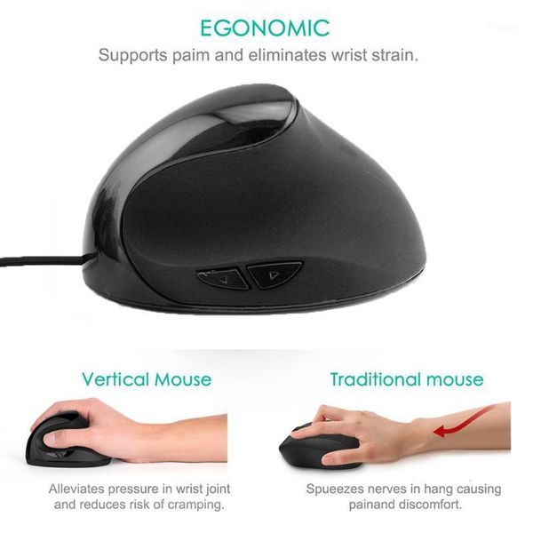 

home wired vertical mouse computer portable game optical adjustable dpi office accessories ergonomic mice usb small 6 buttons1