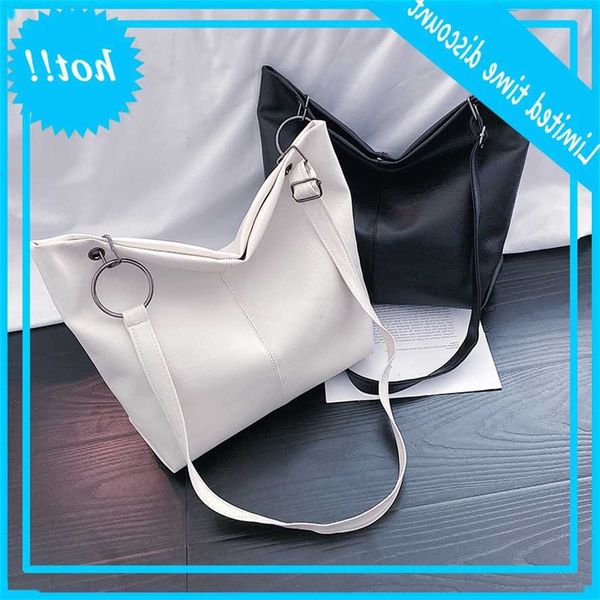

autumn and winter canvas large capacity hand bag new 2019 simple fashion tot