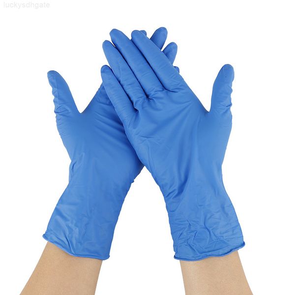 

catering 100pcs disposable latex rubber household cleaning experiment garden gloves universal left and right hand 201207