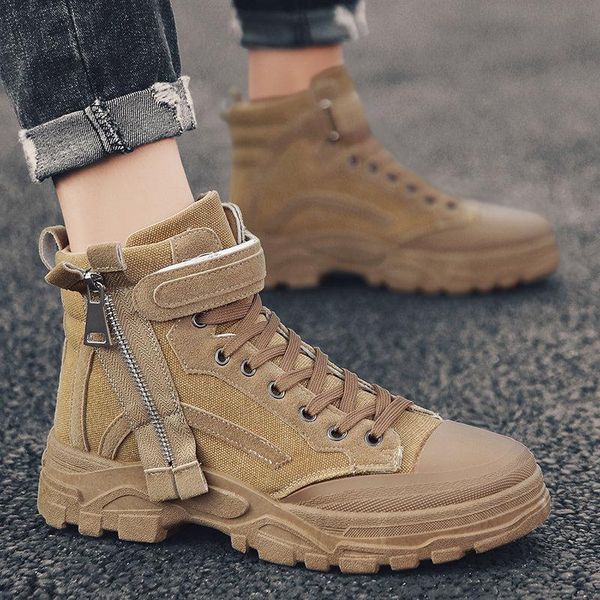 

autumn martin boots british-style hight-worker boot mid-retro boots versatile winter trendy shoes lady shoes -40, Black