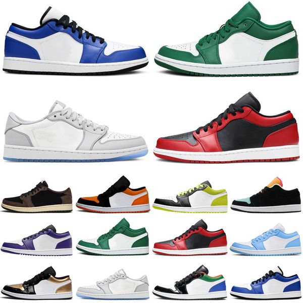 

fashion 1 1s low men women jumpman shoes court royal unc mens womens trainers sports sneakers
