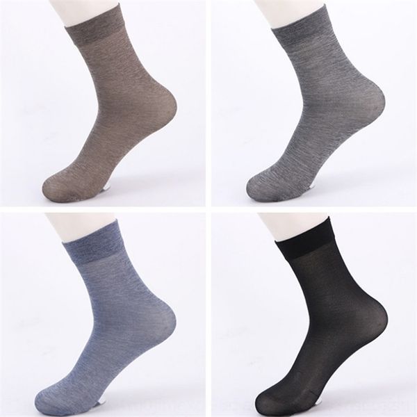 

hggbh среднего возраста мужчин ножная ванна и тонкий мужской бизнес досуг нога чулки лето pair для ванн носки носки cp3ax, Black