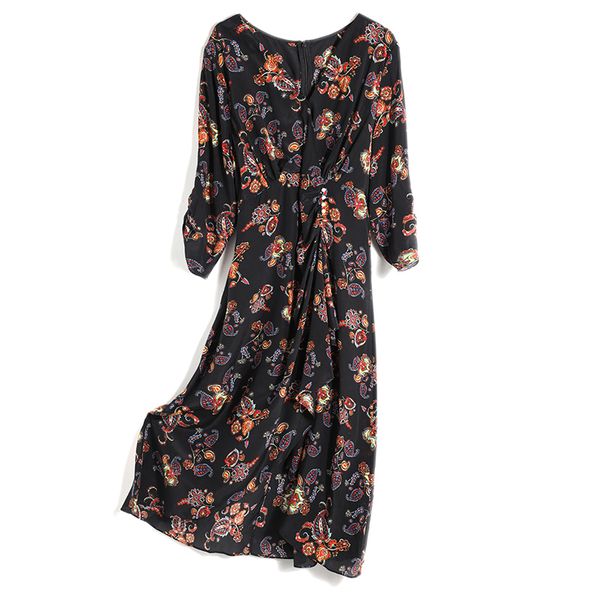 

2020 b8368 new 01 printing dressed in silk size -xxl hs4a, Black;gray