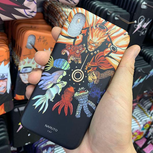 

bijuu funda kurama mobile phone naruto tpu soft back cover, japane animation, suitable for def 12, 7, 8 plus, x, xr, xs, max, 114fre