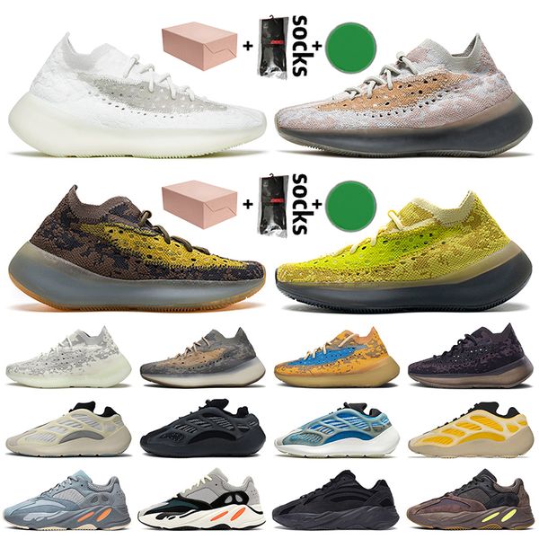 

with box kanye west 380 women mens running shoes calcite glow reflective pepper onyx lmnte blue oat mist 380 alien 700 trainers sneakers