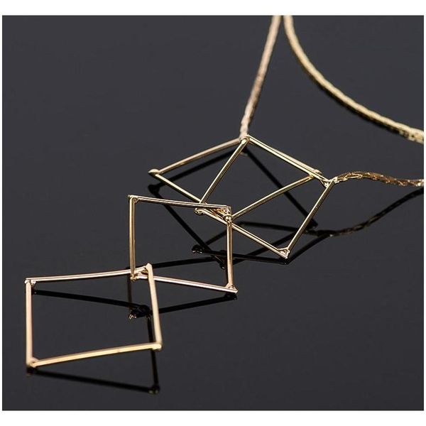 

vintage style chic y shaped gold color necklace for women bar circle lariat neck sqcdga beauty888, Black