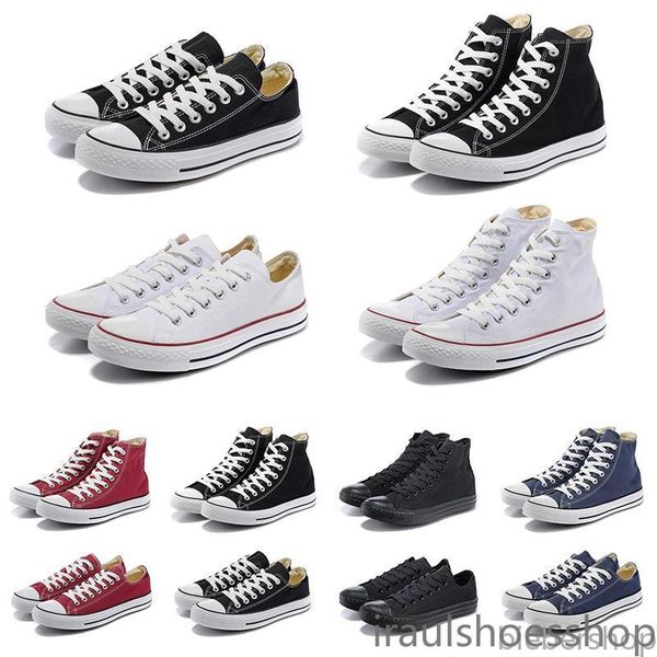 

new canvas 1970s casual shoes platform hi reconstructed slam jam triple black white red high low mens women chaussures size 36-44 ir