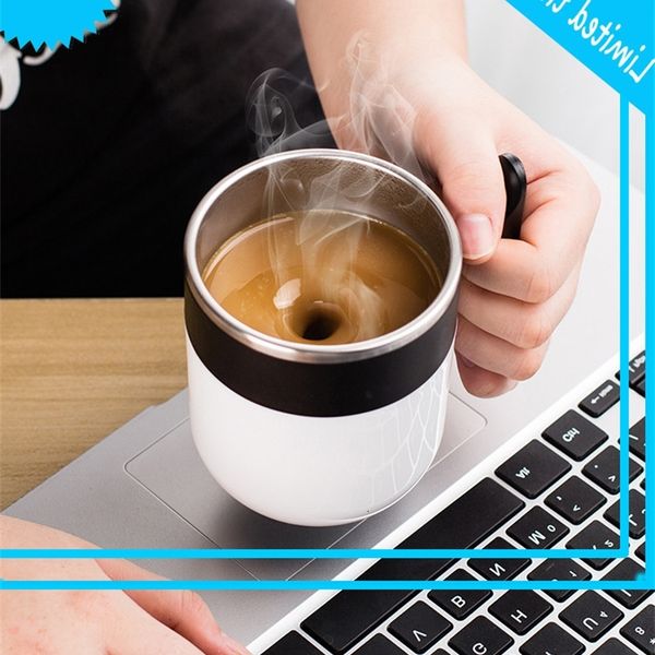 

net red coffee european luxury small delicate temperature difference magnetic stirring automatic electric portable water cup