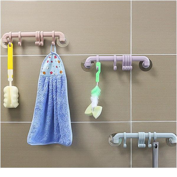 

kitchen cabinet wall cabinet hook bathroom strong sticky 6 hooks up wall rails towel shelf rack kitchen corner stor jllnjk