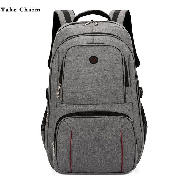 

thick oxford cloth mens casual business backpack lapbag casual simple large capacity outdoor travel backpack bbyogs alice_bag