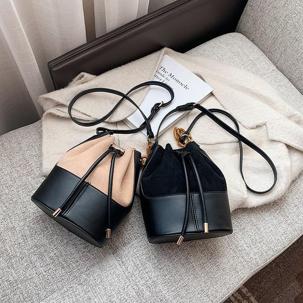 

cross body fashion women's 2021 trend one shoulder messenger ins bucket bag