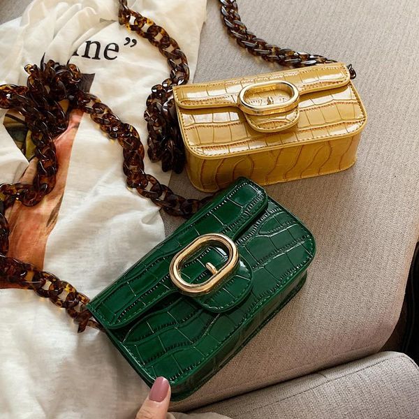 

in 2020, a stylish korean cross-body bag chain single-shoulder bag web celebrity is a stylish small square