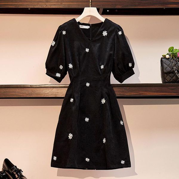 

2020 new arrive summer maternity dress woman cute floral print large size dresses pregnant woman dress md-02568, White