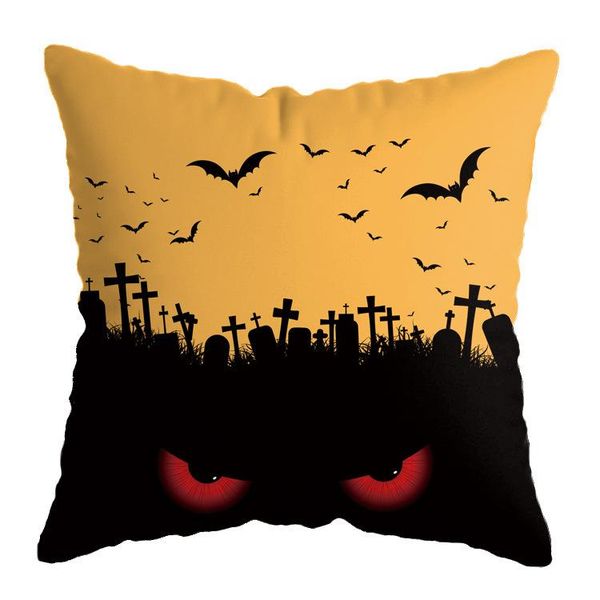 

nightmare before christmas cartoon skull jack printed cushion cover halloween decorative sofa car throw pillow home decor pillowcase qqq