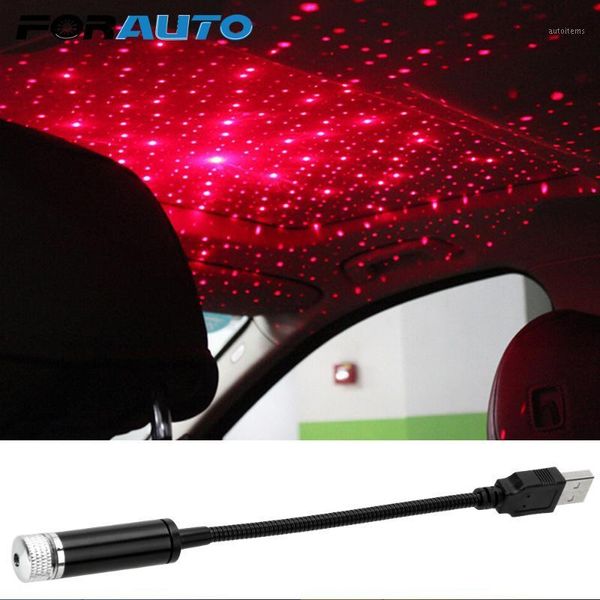 

forauto led car roof star light projector ambient star light car usb led atmosphere lamp adjustable multiple lighting effects1