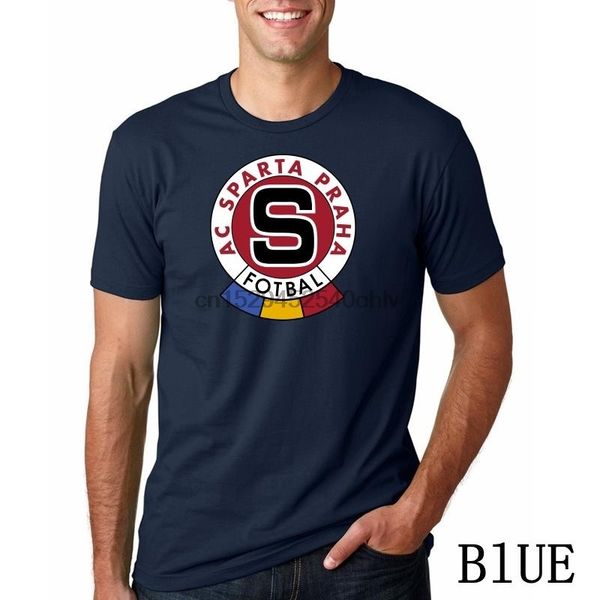 

sport ac summer fitness t-shirt men cotton t czech republic sparta praha club camiseta iron fans